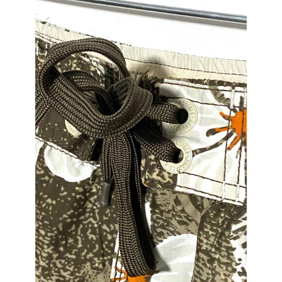 Aeropostale Board Shorts Mens S Hawaiian Floral Tropical Vacation Beach Cruise - Picture 3 of 10